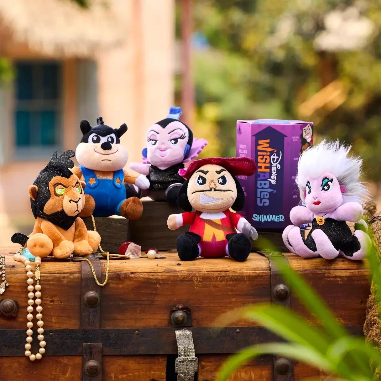 Disney Wishables Disney Villains Shimmer Mystery Plush on Disney